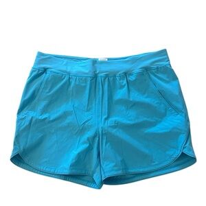 Land’s End Blue Swim Shorts with Pockets Women’s Size 18